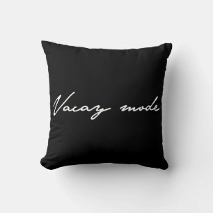 Vacay Mode Summer Calligraphy Cushion
