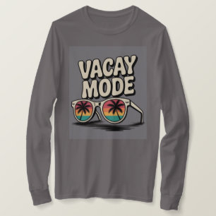 Vacay Mode Sunglasses Palm Trees T-Shirt