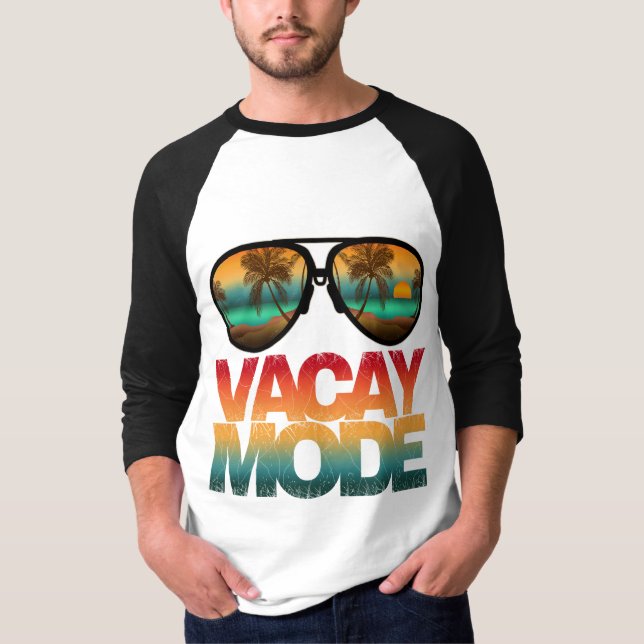 Vacay Mode T-Shirt (Front)