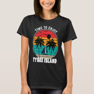 Vacay Mode Time To Enjoy Tybee Island Retro T-Shirt