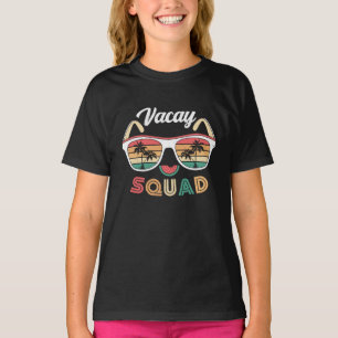Vacay Squad Funny Beach Summer Vacation T-Shirt