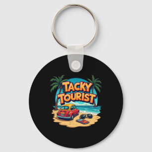 Vacay Tacky Tourist Outfit Wacky Cruise Costume Id Key Ring