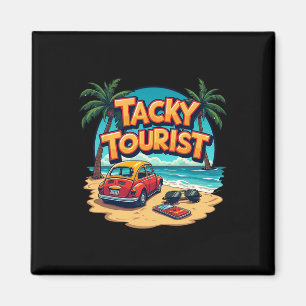 Vacay Tacky Tourist Outfit Wacky Cruise Costume Id Magnet