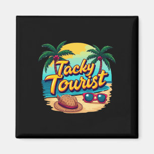 Vacay tacky tourist outfit wacky cruise costume magnet