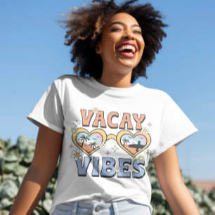 Vacay Vibes, Beach shirts, Summer Vacation T-Shirt