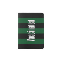 Vaccinated (green and black)