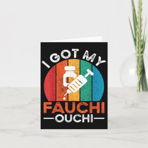 Vaccinated Quote Graphic Funny Vintage Shirt Humou Card
