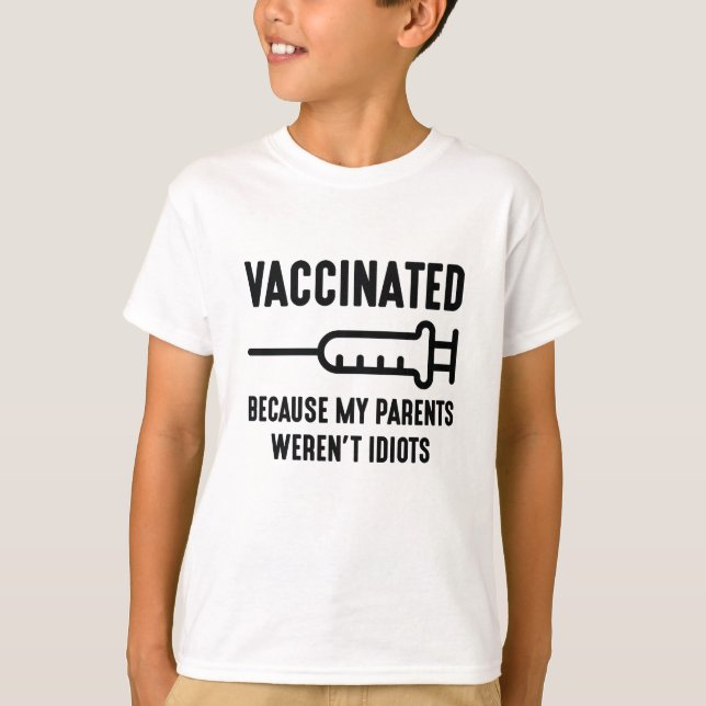 Vaccinated T-Shirt (Front)