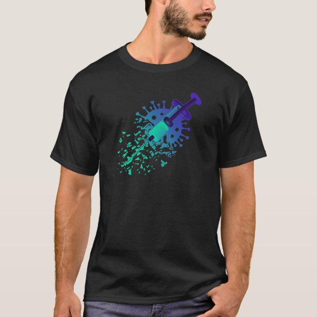 vaccinated T-Shirt (Front)