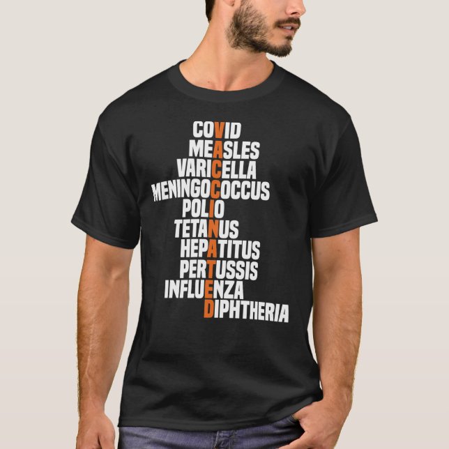 Vaccinated - Vaccine - Pro Vaccines - Nurse Funny  T-Shirt (Front)