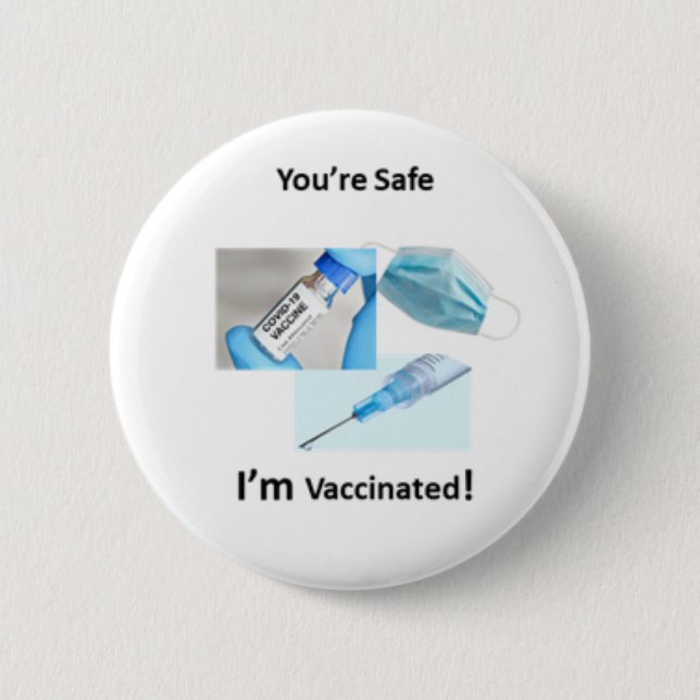 Vaccination Button (Front)