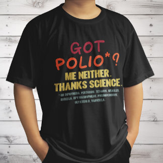 Vaccines Work Thanks Science Epidemiology Student T-Shirt