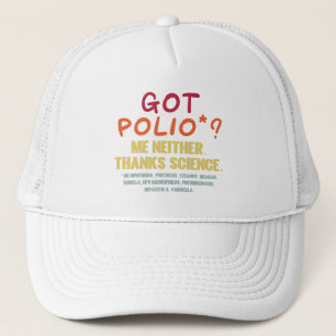 Vaccines Work Thanks Science Epidemiology Student  Trucker Hat