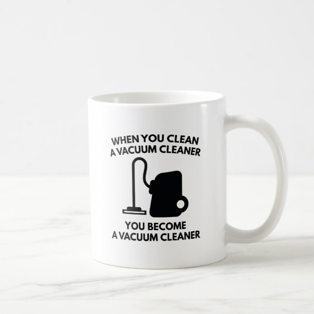 Vacuum Cleaner Coffee Mug (Right)