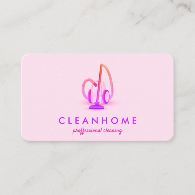 Vacuum cleaner HouseKeeper Business Card (Front)