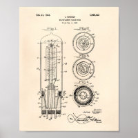 Vacuum Tube 1928 Patent Art Old Peper