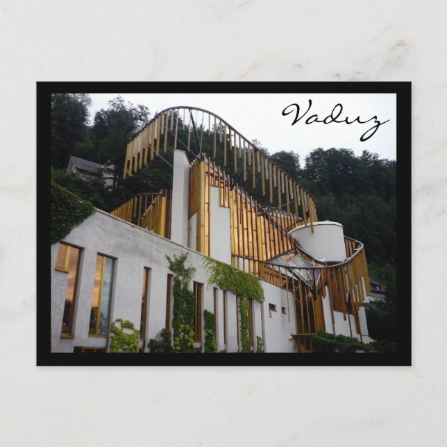 vaduz arts centre postcard (Front)