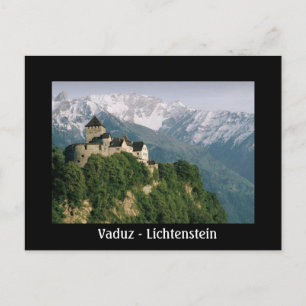 Vaduz - Lichtenstein Postcard