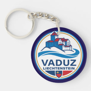 Vaduz Liechtenstein Europe Key Ring