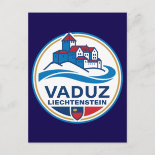 Vaduz Liechtenstein Europe Postcard