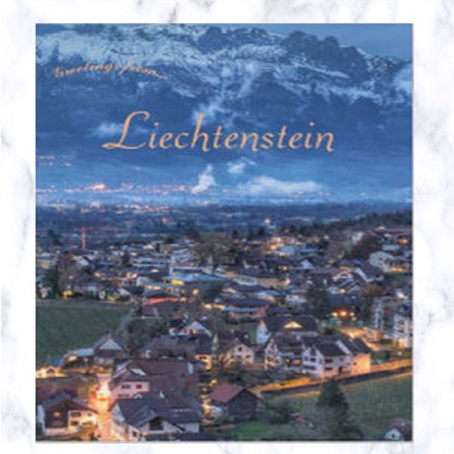 Vaduz Liechtenstein Postcard (Creator Uploaded)