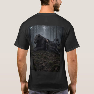 Vaela resting with Acefang T-Shirt