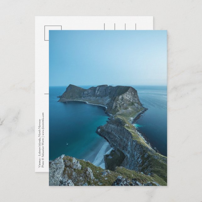 Vaeroya Lofoten Islands Postcard (Front/Back)