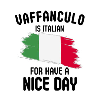 Vaffanculo is italian for have a nice day, Italian Coffee Mug