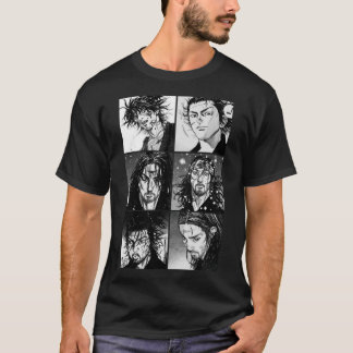 Vagabond Manga Faces T-Shirt