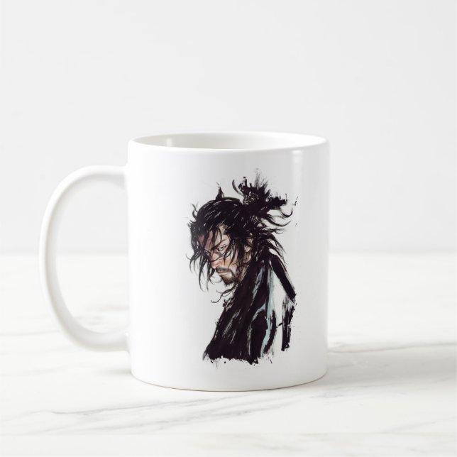 Vagabond - Musashi Miyamoto Coffee Mug (Left)