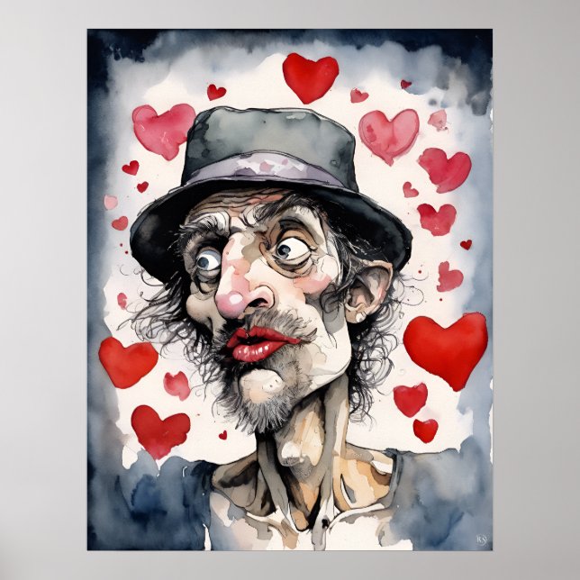 Vagrant Valentine - Art Print (Front)