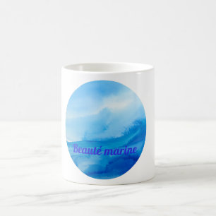 Vague Marine Beauty Coffee Mug