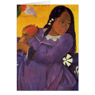 'Vahine No Te Vi' - Paul Gauguin Card