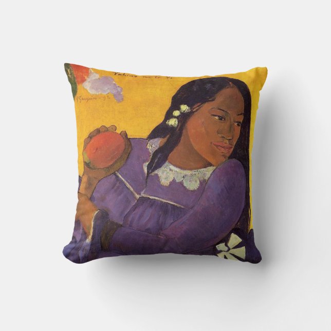 Vahine No Te Vi - Paul Gauguin Pillow (Front)