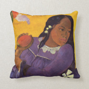 Vahine No Te Vi - Paul Gauguin Pillow