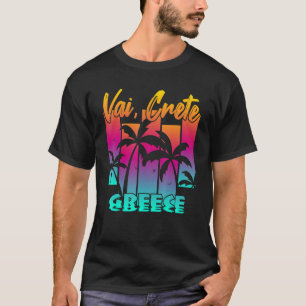 Vai Crete Creece T-Shirt