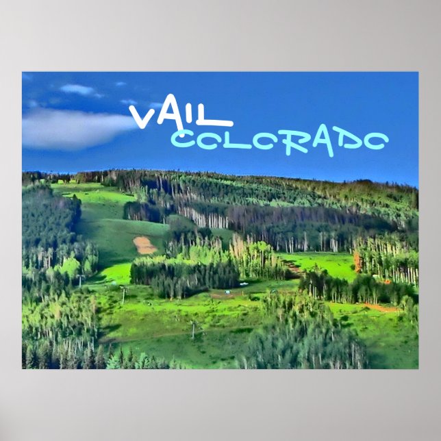 Vail Colorado colour poster (Front)