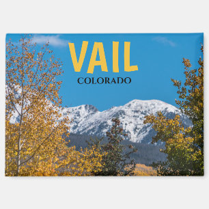 Vail Colorado Mountains Souvenir Magnet