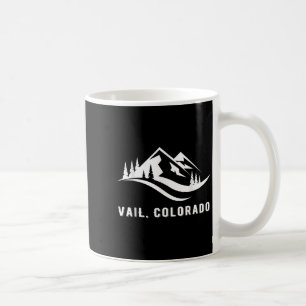Vail Colorado Mountains Souvenir Memorabilia Winte Coffee Mug