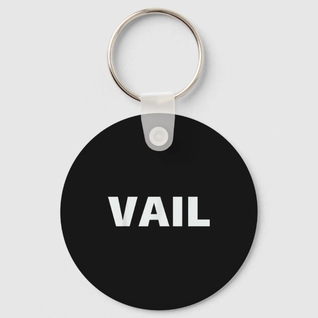 Vail colorado - rocky mountain skiing &amp; key ring (Front)