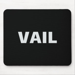 Vail Colorado - Rocky Mountain Skiing And Snowboar Mouse Pad