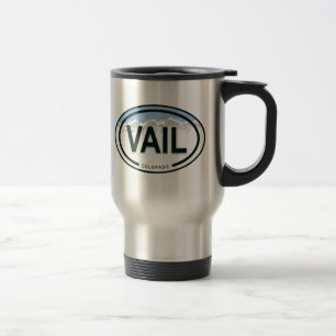 Vail Colorado Rocky Mountain Travel Mug
