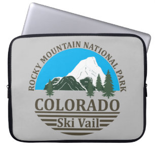 Vail Colorado ski resort Laptop Sleeve