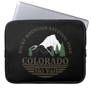 Vail Colorado ski resort Laptop Sleeve