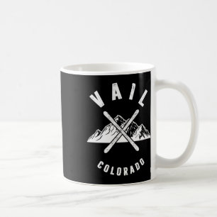 Vail Colorado Skiing Snowboarding Winter Ski Park Coffee Mug