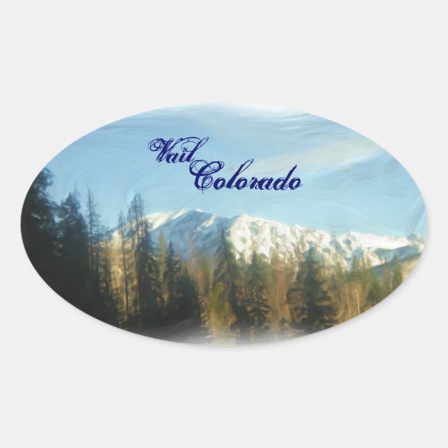 Vail Mountain Colorado sticker (Front)
