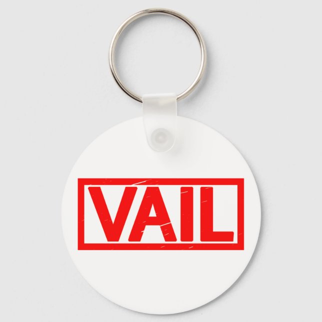 Vail Stamp Key Ring (Front)
