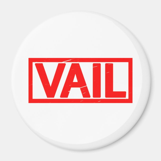 Vail Stamp Magnet (Front)