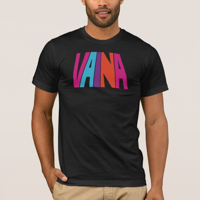 Vaina Black Men T-shirt (Front)