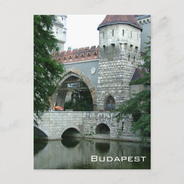 Vajdahunyad Castle - Budapest Postcard (Front)